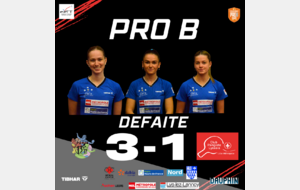 PRO B féminine Paris 13 TT contre le club pongiste Lyssois