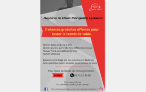 Inscription saison 24/25