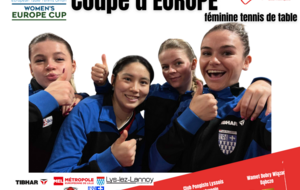  Victoire des fleurs de Lys en Coupe d'Europe ! 