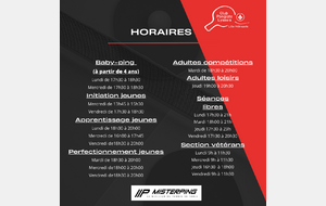 C'est la rentrée au Club Pongiste Lyssois Lille Métropole ! 🏓