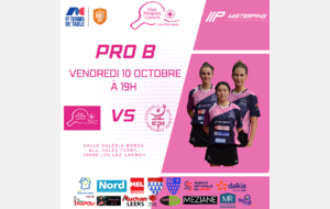 L'équipe PRO B Dames de retour à la maison !