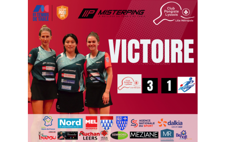 Première journée du championnat pro B tennis de table